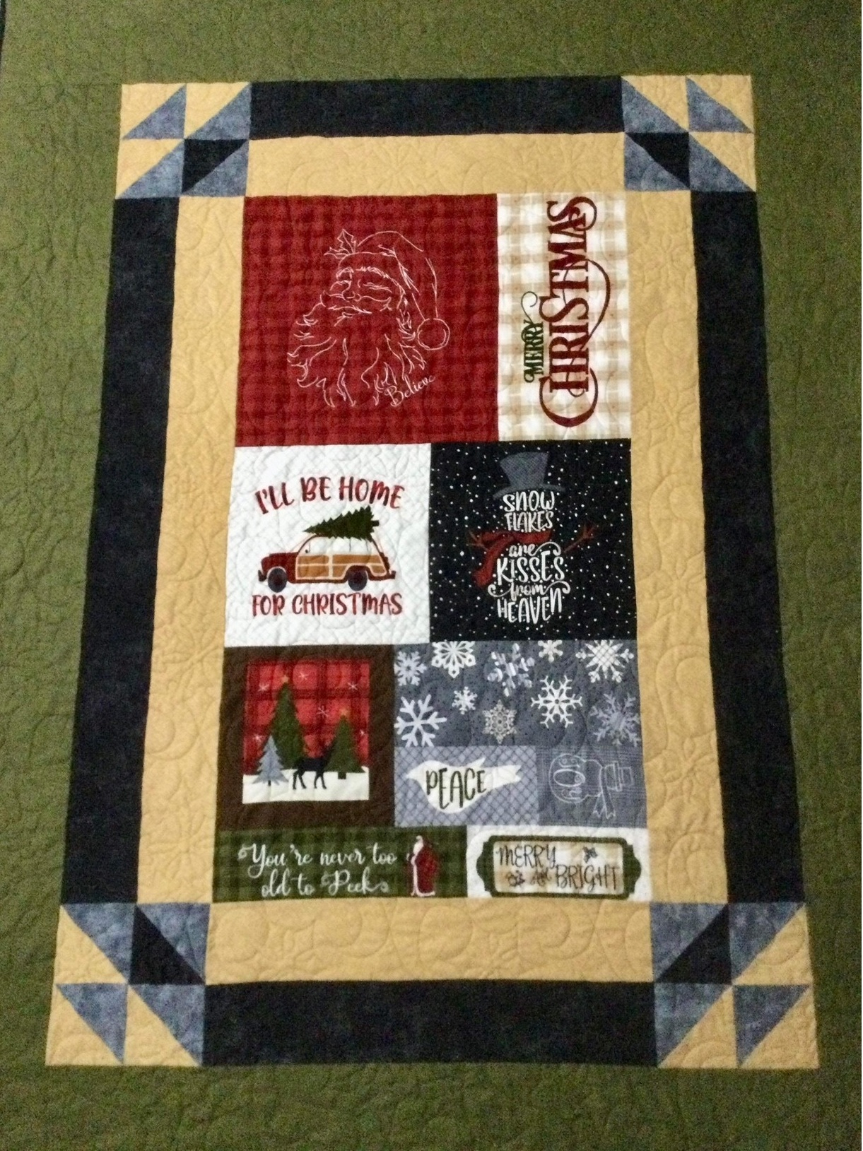 Christmas Lap Quilt