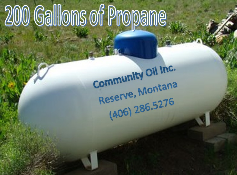 200 Gallons Propane