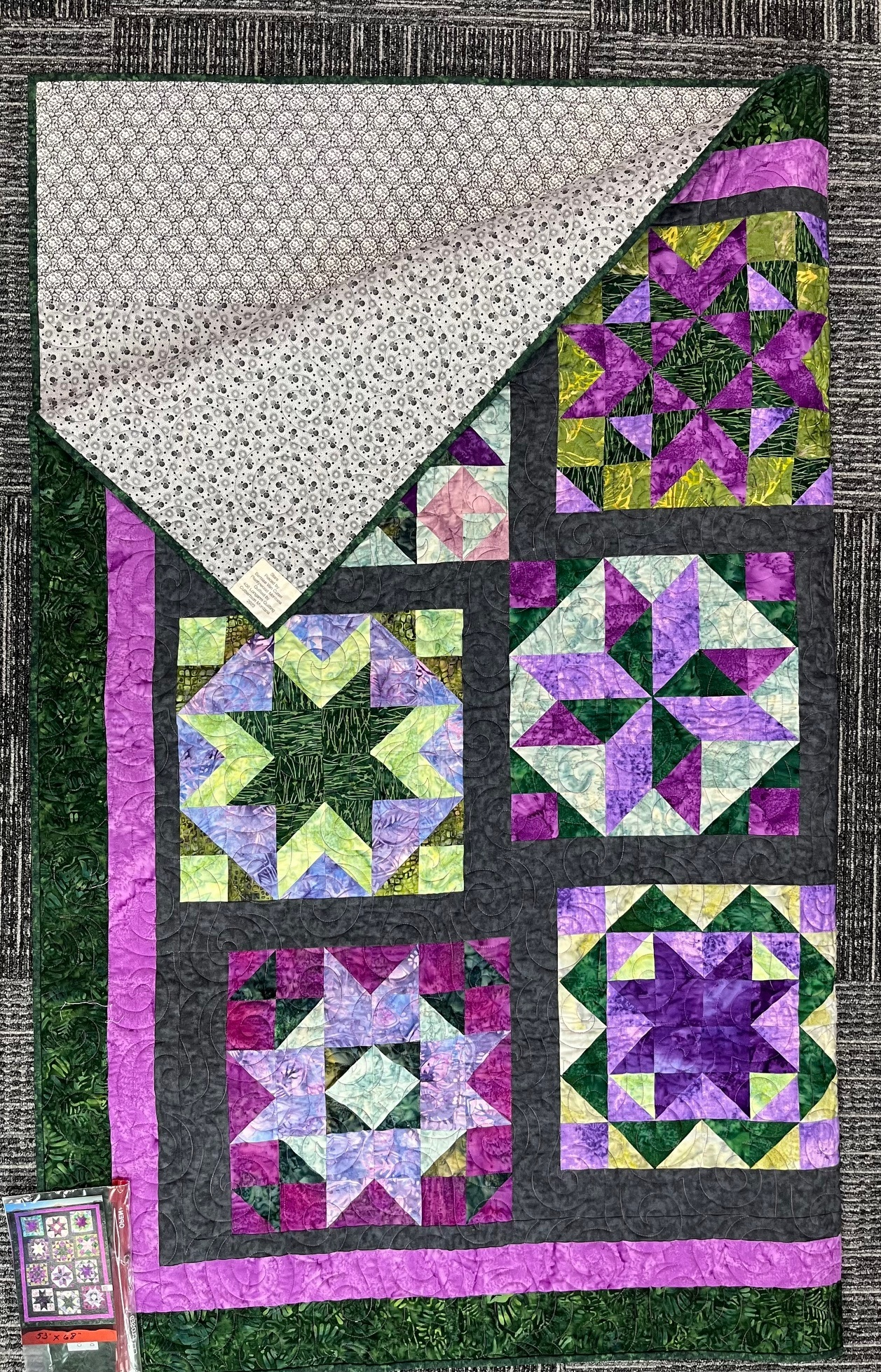 Purple Lap Quilt